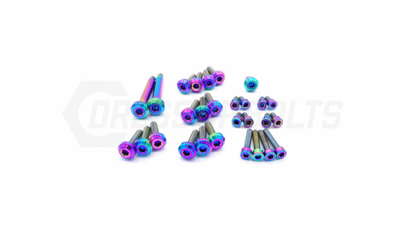 Dress Up Bolts Stage 1 Titanium Hardware Engine Kit - RB25 Engine