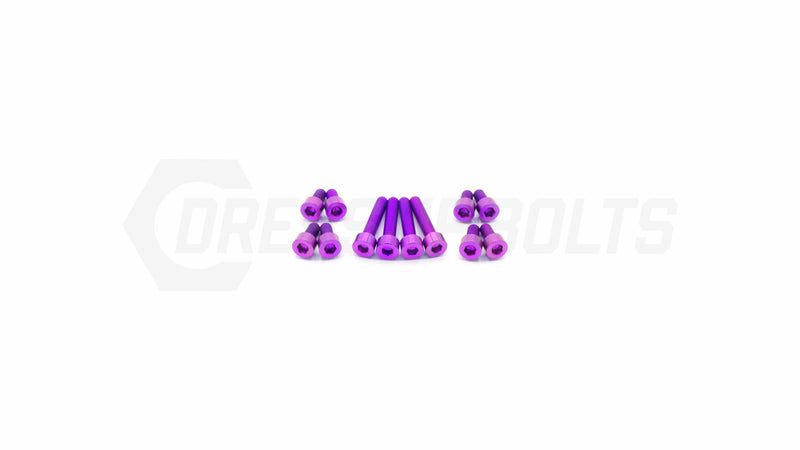 Dress Up Bolts Titanium Hardware Coil Pack Cover Kit - RB25 Engine
