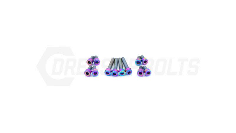 Dress Up Bolts Titanium Hardware Coil Pack Cover Kit - RB25 Engine