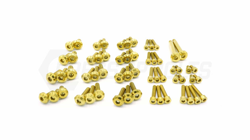 Dress Up Bolts Stage 3 Titanium Hardware Engine Kit - RB25 Engine