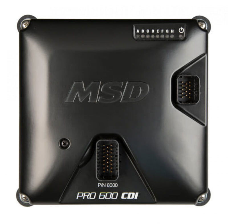 MSD PRO 600 CDI Ignition and Coil Kit - Black Coils
