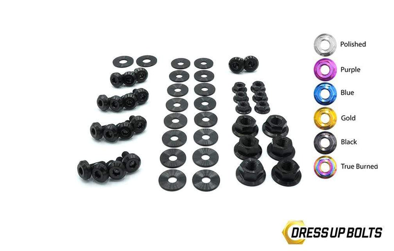 Dress Up Bolts Stage 1 Titanium Hardware Engine Bay Kit - Nissan S15 (1999-2002)