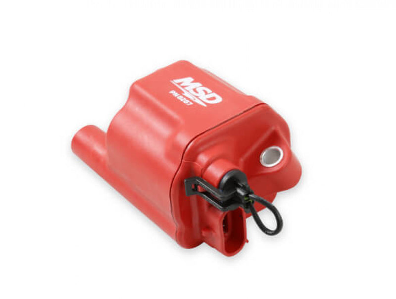 MSD Ignition Coil - Pro Power Series - GM LS2/LS7 Engines - Red - 8-Pack