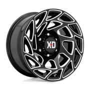 XD860 20X10 5X5.0 G-BLK MILL -18MM