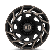 XD860 20X12 8X6.5 S-BLK BRZTCC -44MM