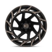 XD860 22X12 6X5.5 S-BLK BRZTCC -44MM