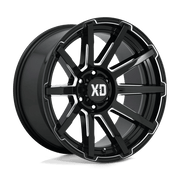 XD847 20X10 6X135 G-BLK MILL -18MM