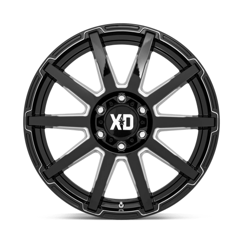 XD847 20X10 6X135 G-BLK MILL 12MM