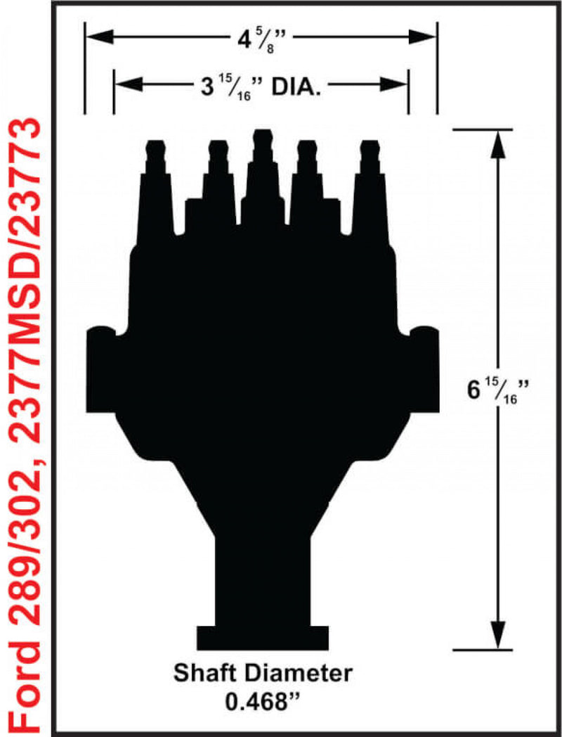 Ford 289, 302 Dual Sync Distributor