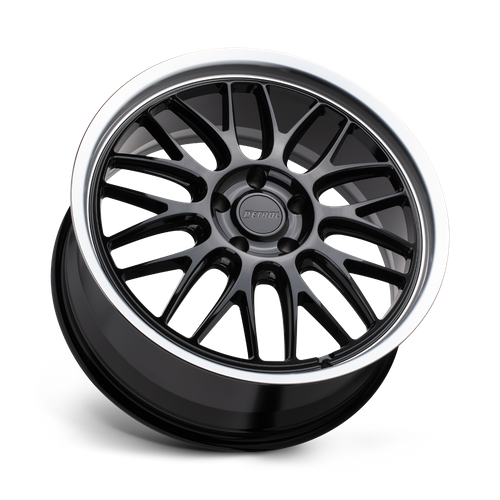 PE P4C 20X8.5 5X115 76 G-BLK MACH +40