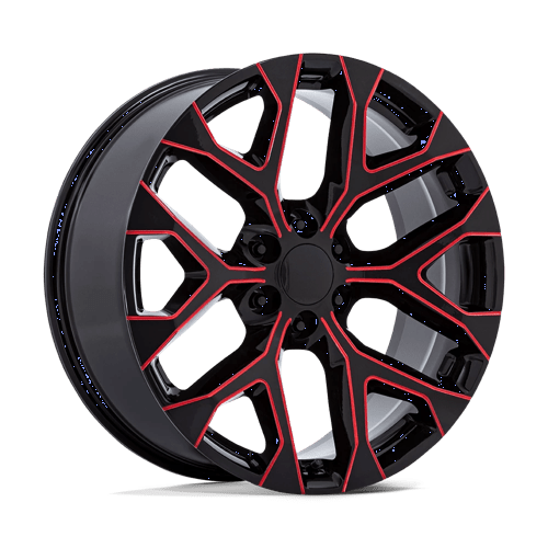 PR177 22X9 6X5.5 78 +24 G-BLK RD-MILL