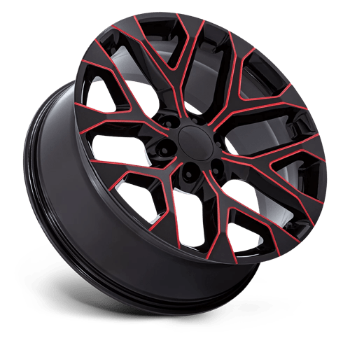 PR177 22X9 6X5.5 78 +24 G-BLK RD-MILL