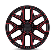 PR177 22X9 6X5.5 78 +24 G-BLK RD-MILL