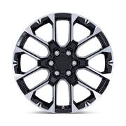 PR224 22X9 6X5.5 78 +28 G-BLK MACH