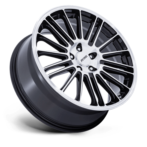 P1D 17X8 5X110 72 +40 G-BLK MACH