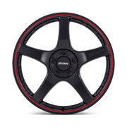 P2E 17X8 5X112/120 74 +40 M-BLK RD-LP