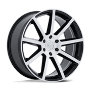 P6E 22X9.5 6X5.5 106 +25 G-BLK MCH-FC
