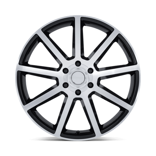 P6E 22X9.5 6X5.5 106 +25 G-BLK MCH-FC