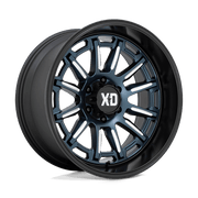 XD865 20X10 6X135 BLUE-MILL BLK-LP -18MM