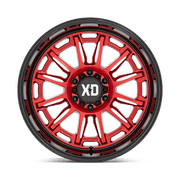 XD865 20X9 6X135 RED-MILL BLK-LP 18MM