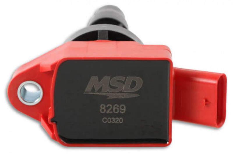 MSD Ignition Coil - Blaster Series - Hyundai/KIA 1.6L Turbo - Red - 4-Pack