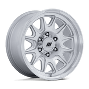 PULSE 17X8.5 6X5.5 106 +0 G-SLV-MCH-FC