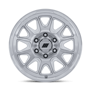 PULSE 17X8 6X5.5 106 +20 G-SLV-MCH-FC