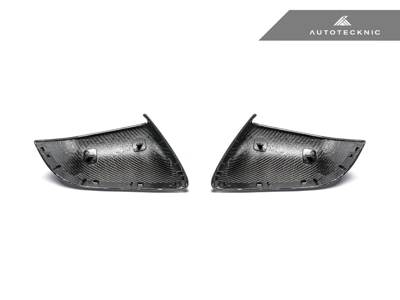AutoTecknic Dry Carbon Fiber Mirror Covers - Tesla Model Y
