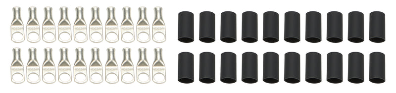 Ring Terminals 1/2in 6 Ga w/Heat Shrink 20pk