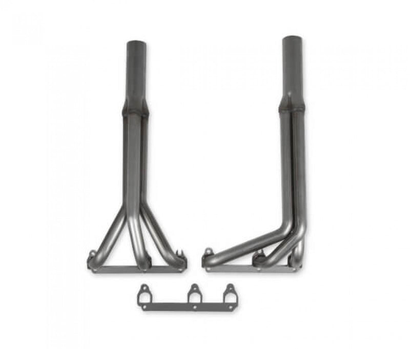 Flowtech GM 2.8-3.4L V6 Uprght D-Port Hdr 1.5 In  Exhaust Header