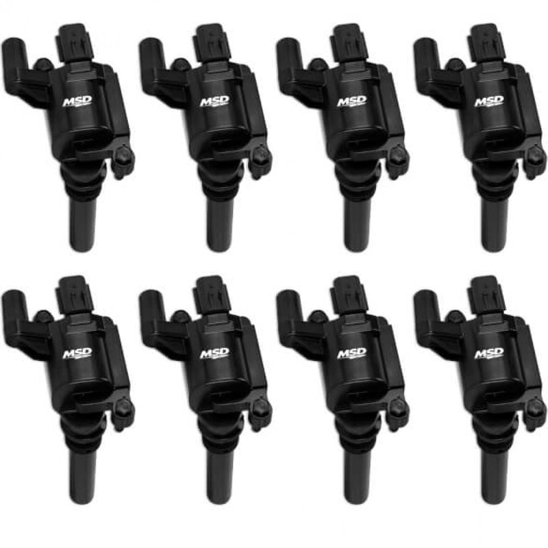 MSD Ignition Coil - Blaster - 5.7L HEMI - Black - 8-Pack