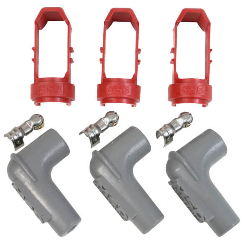 MSD Spark Plug Retainer Kit - 3-Cylinder