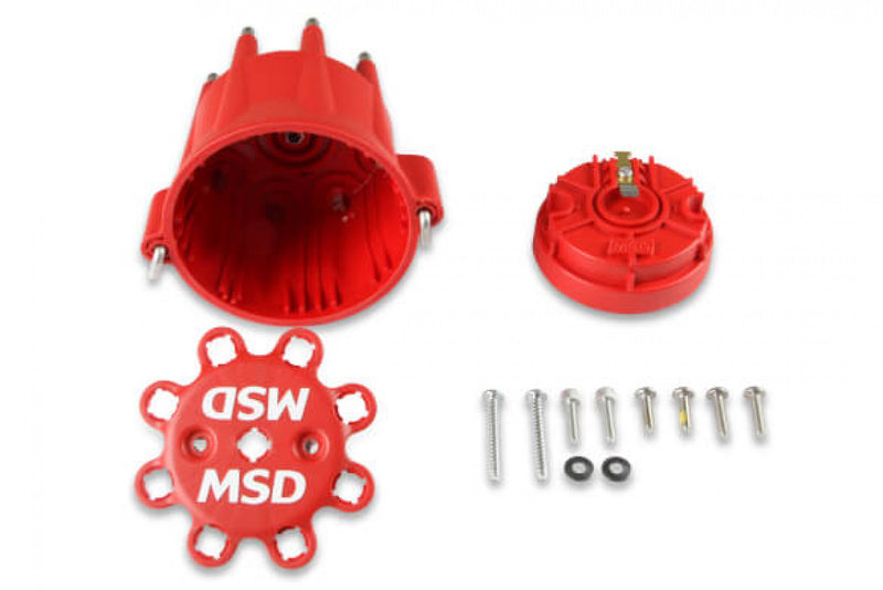 MSD Red Cap/Rotor Kit