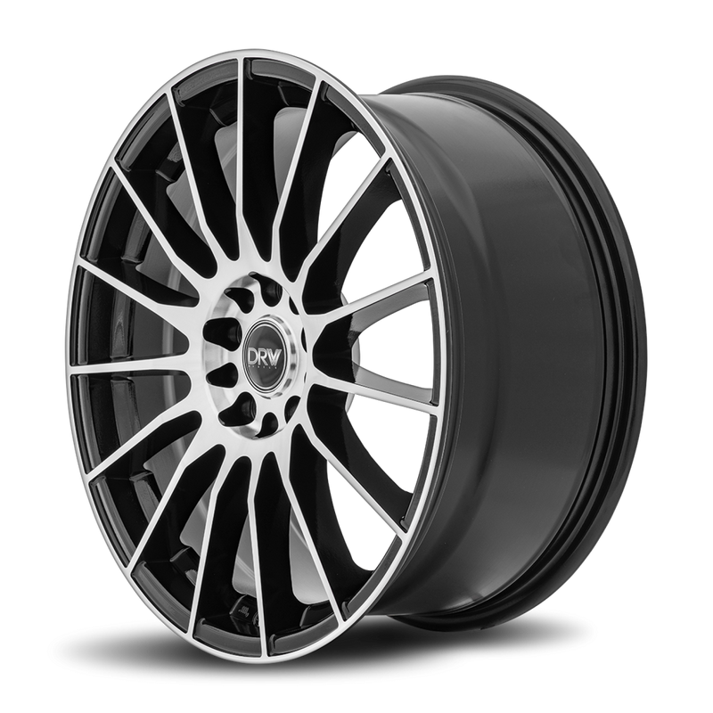 DRW Wheels D15 17x7 4x100/114.3 40 73.1 Gloss Black