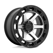 XD862 17X9 6X5.5 S-BLK MACH 00MM