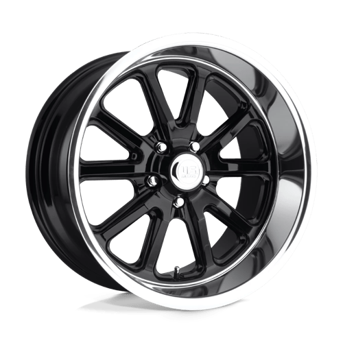 US Mags U121 17x8 5X4.5 Gloss Black wheel - view 1