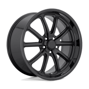 US Mags U123 22x9 5X5.0 Gloss Black with Machined Barrel wheel - view 2