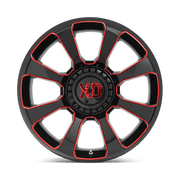 XD854 20X10 6X135/5.5 GBLK MILL RTCC -18
