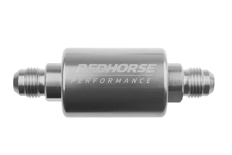 Redhorse -8AN High-Flow Inline Fuel Filter, 100-Micron - view 1