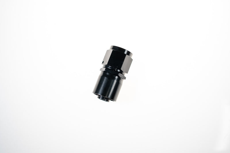 Redhorse -10AN Straight Crimp Hose End, Black - view 1