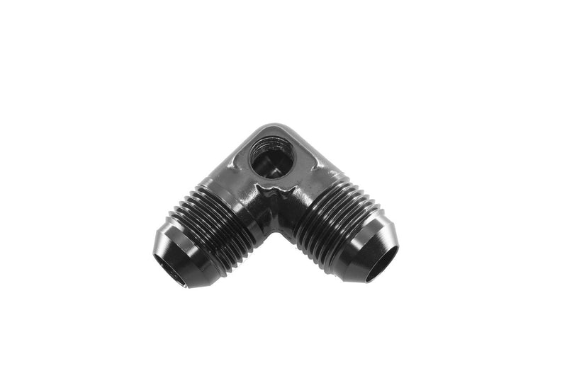 Redhorse -6AN 90-Degree Adapter with 1/8-Inch NPT Port, Black - view 1