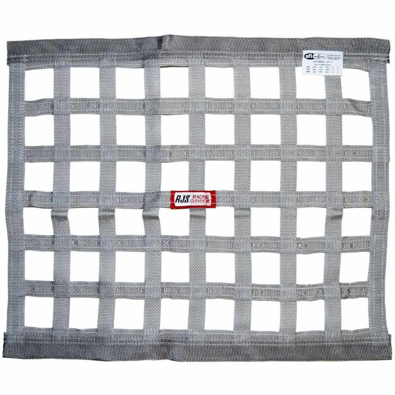 Gray Ribbon Window Net 18x24