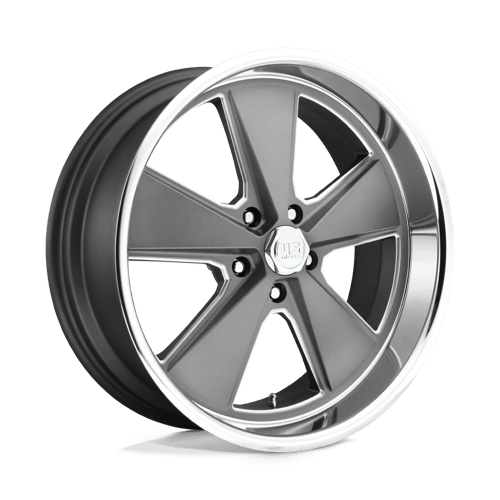 US Mags U120 20x9.5 5X4.75 Matte Gunmetal Machined wheel - view 1