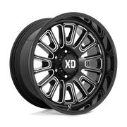 XD864 20X10 6X135 G-BLK MILL -18MM