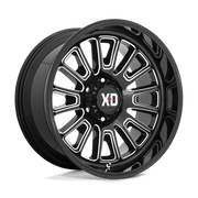 XD864 20X9 5X5.0 G-BLK MILL 00MM