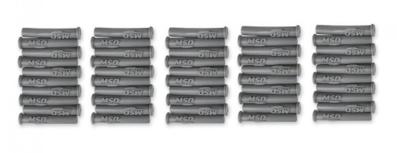 Boots, Straight, Logo Gray Silicone, 50EA