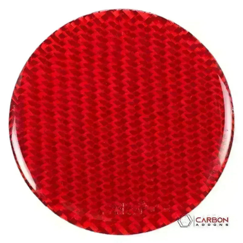 2018+ Jeep Wrangler JL & 2020+ Gladiator JT Real Carbon Fiber Steering Wheel Trim Cover