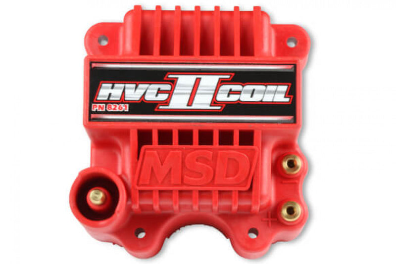 MSD Ignition Coil - HVC-2 Series - Red