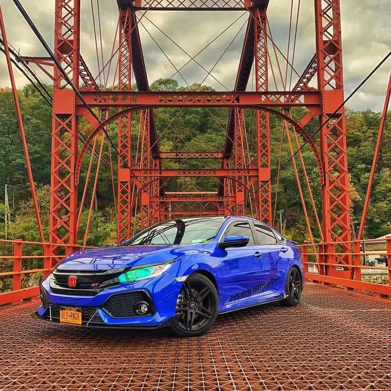 2017-2021 Honda Civic Splitter  ([Hatchback, Si Coupe, Si Sedan] ) V2
