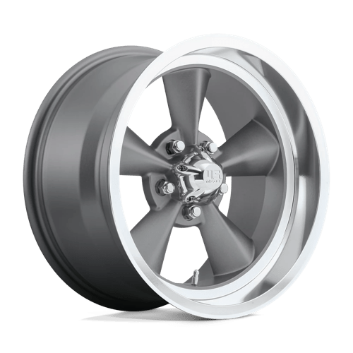 US Mags U102 15x8 5X4.5 Matte Gunmetal wheel - view 1